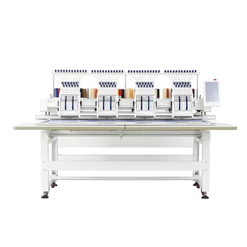 Was sind die Unterschiede und Vorteile einer Vierkopf -Stickmaschine und einer zweikopf -Stickmaschine?